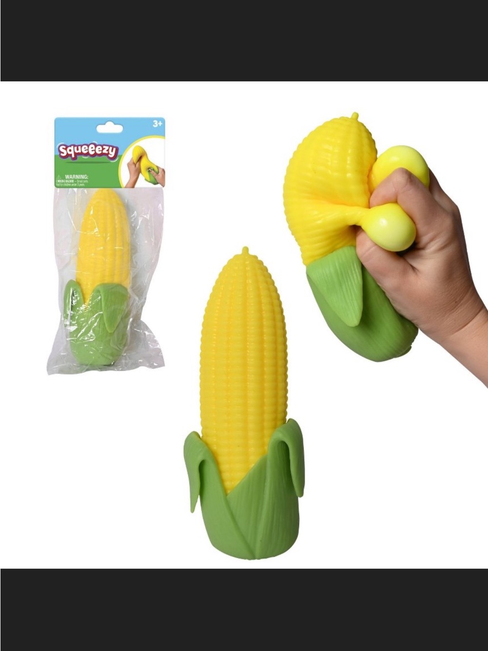 Sunny Days Corn on the cob Squishy NWT